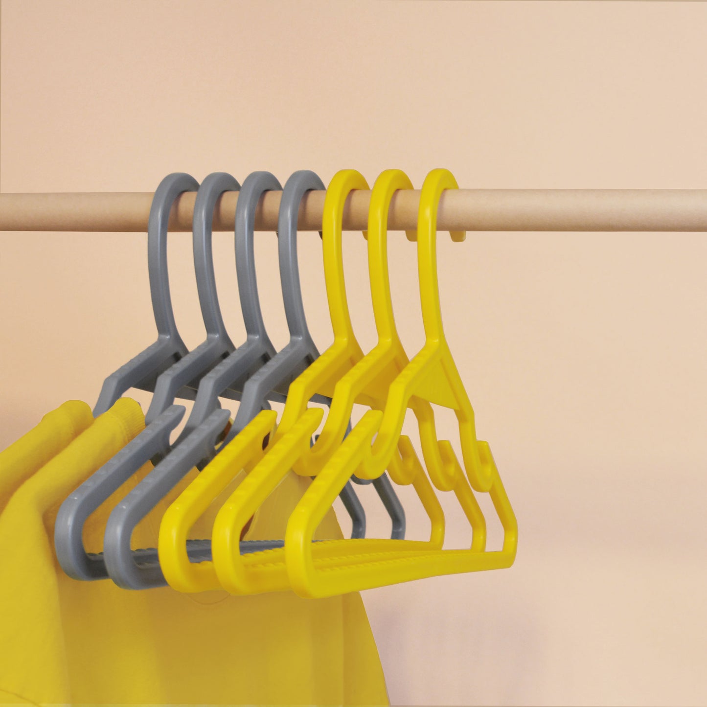 Hangers in Ocean - adult metal clothes hangers